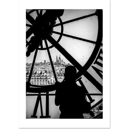 "Au travers de l'horloge" ©